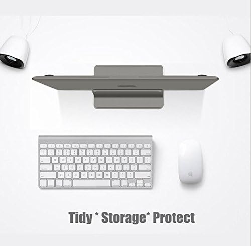 Vertical Laptop Stand for Desk [Adjustable] Sturdy Aluminum Dock Fits All Laptops (up to 20.3 inches) Space Saving, Mode
