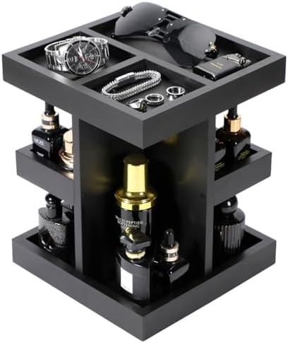 EXIN DECHEN Cologne Organizer for Men,Cologne Stand,Birthday Gifts for Men