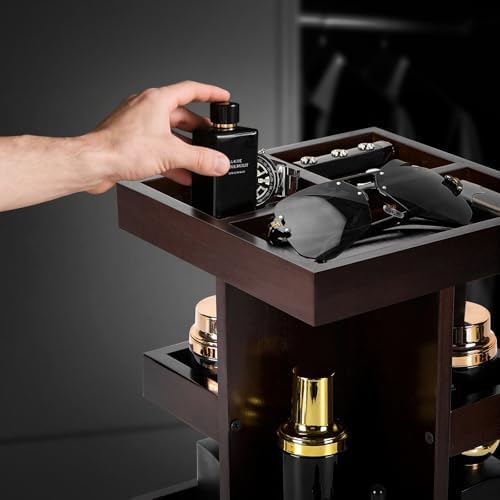 EXIN DECHEN Cologne Organizer for Men,Cologne Stand,Birthday Gifts for Men
