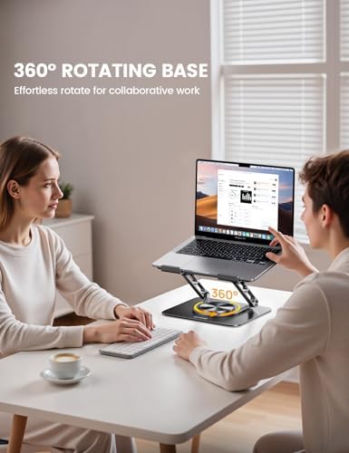 Lamicall Aluminum Laptop Stand for Desk for MacBook Neo Air Pro 10-17.3''