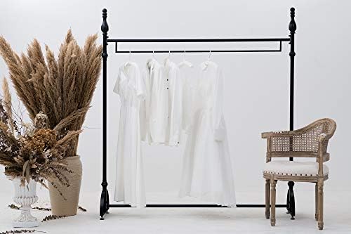 Satin Padded Clothes Hangers 5 Pack, White, No Shoulder Bump