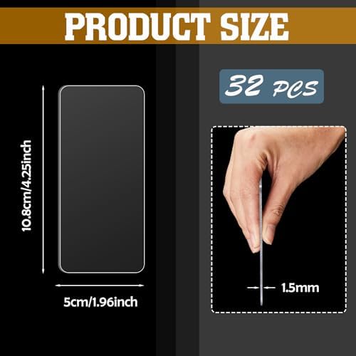 Yookeer 32 Pack 4.25 x 2 in Drawer Dividers for Plastic Storage Bins