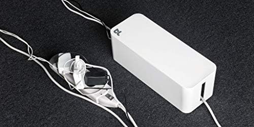 Bluelounge CableBox Cable and Cord Management System - (White) - Pack of 2