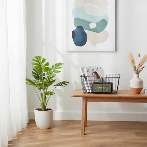 Metal Black Large Wire Basket Food Storage Organizer,pantry organizers and storage for Organizing Kitchen Cabinets potat