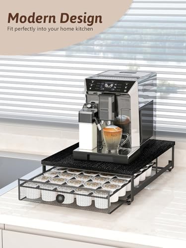 Sedegn Coffee Pod Storage Drawer: Holds 35 K-Cup Pods Coffee Pod Organizer