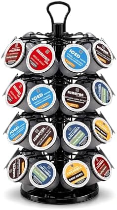 K Cup Holder-Coffee Pod Holder Organizer for 36 Pods,4-Tier K Cup Storage