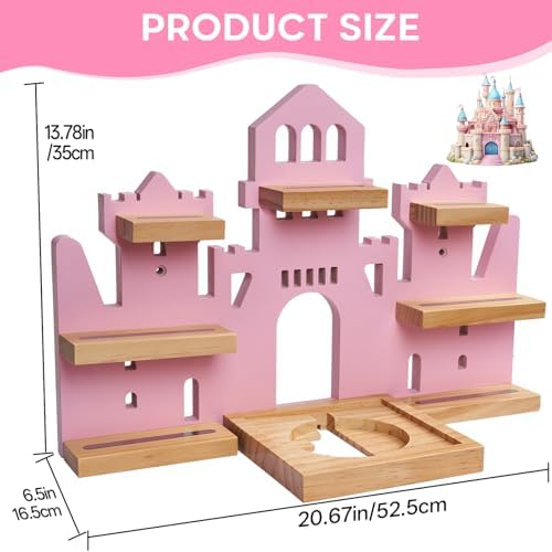 Castles Storage Shelf for Toniebox 2 and Toniebox 1, Tonie Organizer