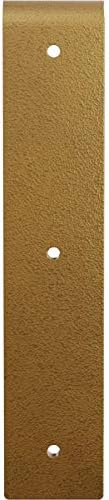 2"W x 10"D x 10"H Hamilton Steel Bracket, Hammered Gold