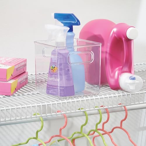 iDesign Plastic Pantry Storage Organizer Bin, 6" x 6" x 6"