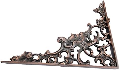 Adonai Hardware Ahasuerus Brass Shelf Bracket (Supplied as 2 Pieces per Pack) - Antique Copper
