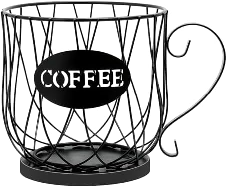 Coffee Pod Holders for K Cups, Basket for Coffee Pods for Counter