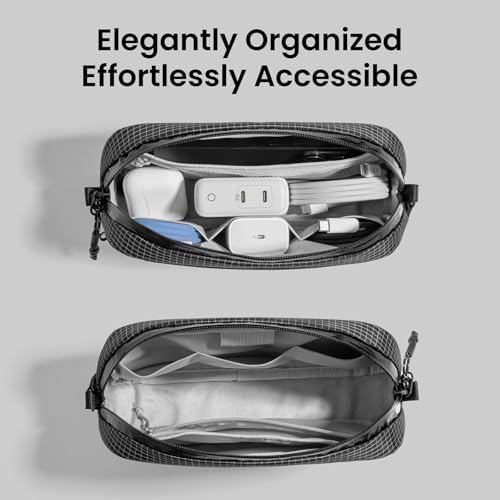 tomtoc Electronics Organizer Travel Case Performance, Cable Tech Pouch
