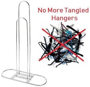 NAHANCO 101M-WD Deluxe Wood Hanger Stackers, Mahogany, Pack of 1
