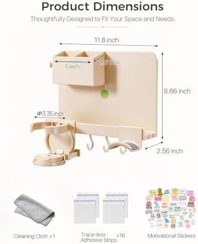 Floating Shelves for Bedside Shelf, Bedside Wall Shelf for Bedroom