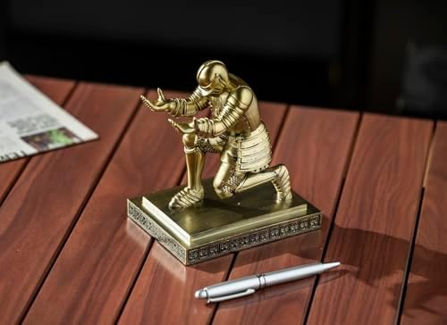 Knight Pen Holder Desk Organizers and Accessories as Gift Copper