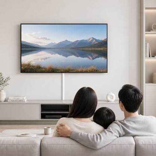 Delamu TV Cord Hider Wall, 142in Cable Hider, Large Cord Covers for 3-4 Wires on Wall, Paintable Wire Hiders Wire Covers