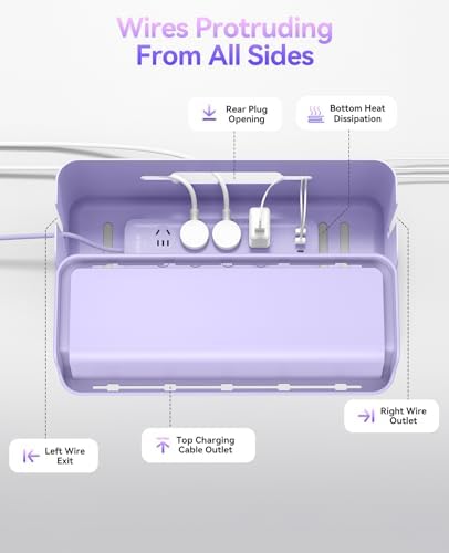 ORICO Cable Management Box, Keeping Cords Tidy and Protected from Damage
