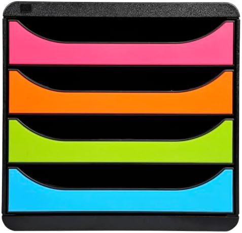 Exacompta Big-Box Iderama, 4 Drawers - Harlequin