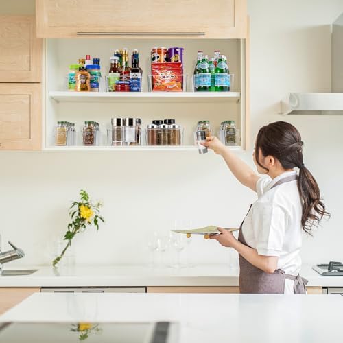 Sorbus Fridge Organizers and Storage, Clear Bins (15 Pack)
