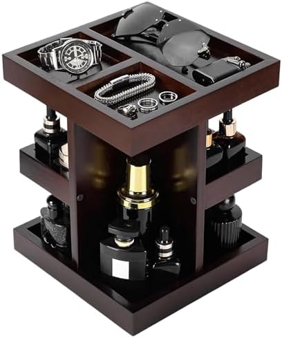 EXIN DECHEN Cologne Organizer for Men,Cologne Stand,Birthday Gifts for Men