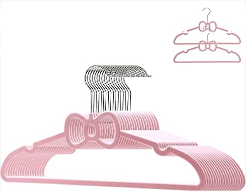 Slim Velvet Non-Slip Space Saving Clothes Hangers for Closet