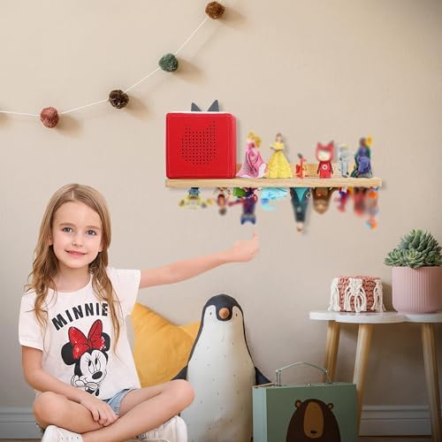 for Tonies Shelf Magnetic,for Tonie Figures Wall Shelves,for Toniebox Shelf