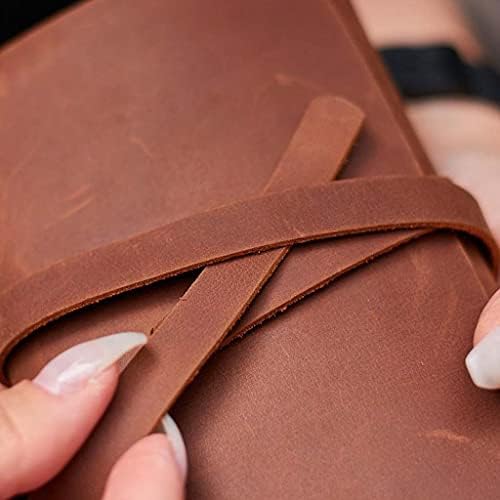 INCARNE Weekend Cable Organizer - Travel Cord Desk Case - TV Kit Cord Bag for Cable Storage - Small Leather Cord Organiz