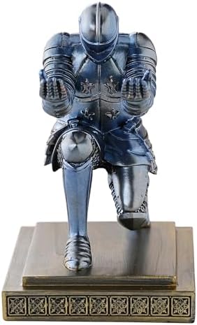 Knight Pen Holder Desk Organizers and Accessories as Gift Blue