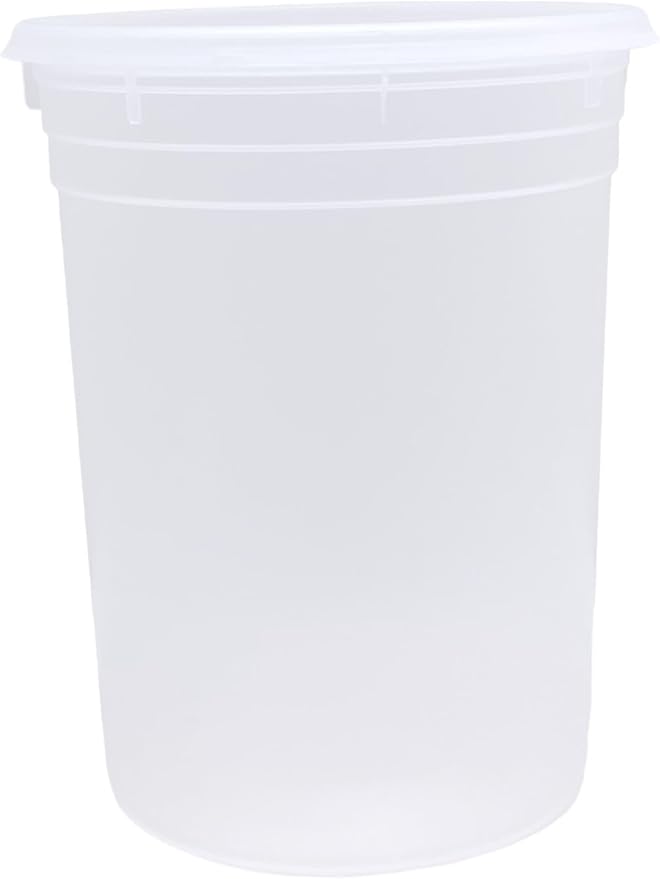 Extreme Freeze Deli Food Containers with Lids, 32-Ounce, 24-Pack