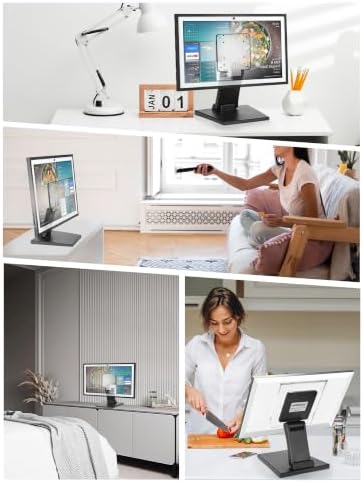 WEARSON Mount Stand for Amazon Alexa Echo Show 15 (1st, 2nd Gen), Tilt, and Rotate Stand Made for Amazon Echo Show 15 Ve
