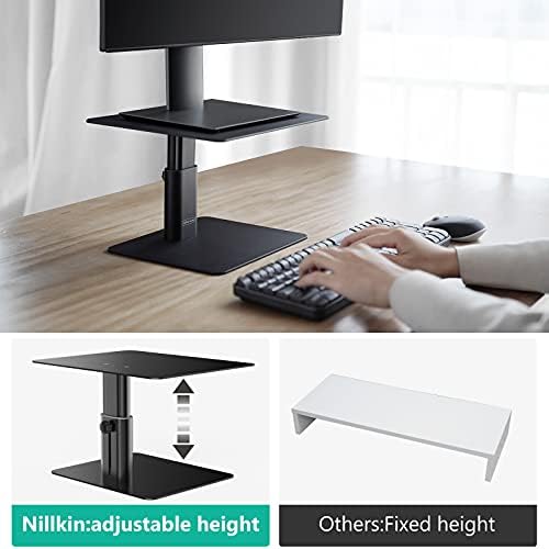 Nillkin Monitor Stand for Desk, Adjustable Height Computer Monitor Stand
