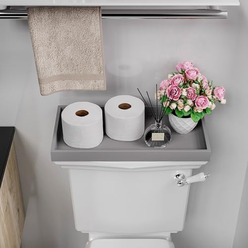 ZHWS Bathroom Vanity Tray for Countertop Perfume Makeup Jewelry Candle Decor, Kitchen Tray for Soap Dispenser Spice Salt