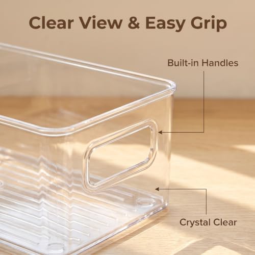 Kitchen plastic drawer organizer