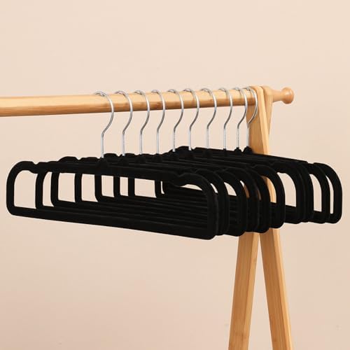 Velvet Pants Hangers 20 Pack,Premium Non Slip Velvet Hangers,Thin Space Saving Slim Clothes Hangers with 360° Swivel Hook,13.77inch