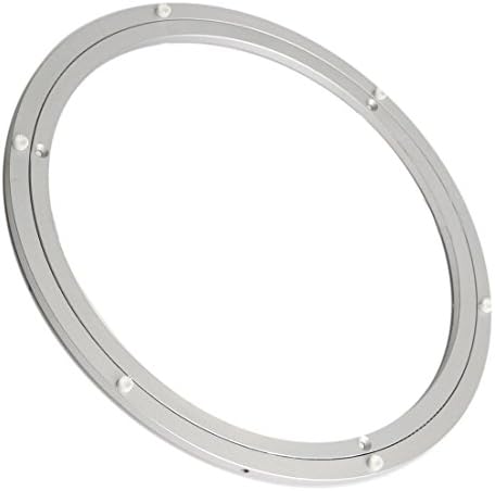 Aluminum Heavy Duty Lazy Susan Rotating Turntable Bearing Swivel Plate Hardware for Dining-Table (16 inch)