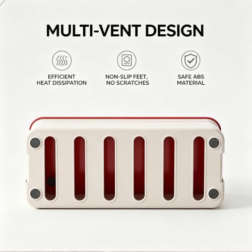 Cable Management Box, Cable Hider Box for Home/Office