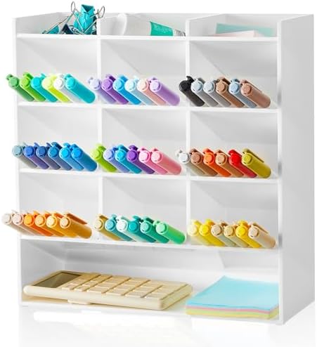 MotiMind Acrylic Pen and marker Organizer for 150 Markers