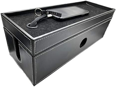 NEET Cable Management Box Large, Computer Cord Organizer, Hide and Conceal, Power Cable Organizer, Computers and Desks, 