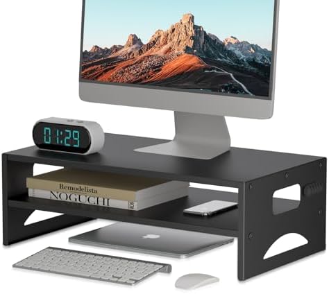 Pholiten 2-Tier Monitor Stand Riser for desk