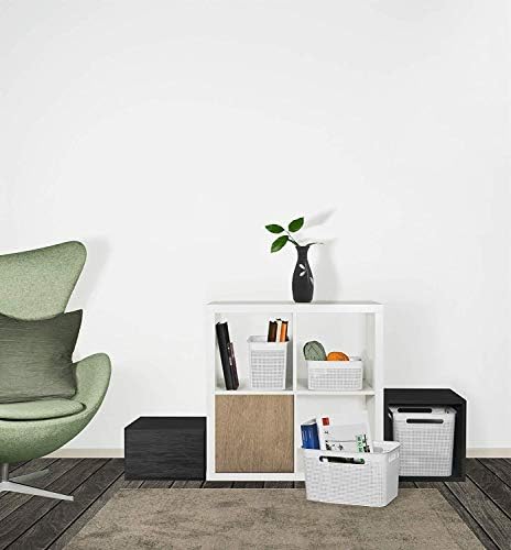 Rotho Brisen Storage box 4,5 l with perforated pattern, 4,5l (26,2 x 18,0 x 13,0 cm), White