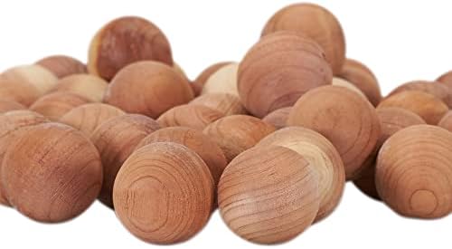 CedarFresh 17840-1 Red Cedar Wood Balls | Freshen and Protect Closets | 48-Pack