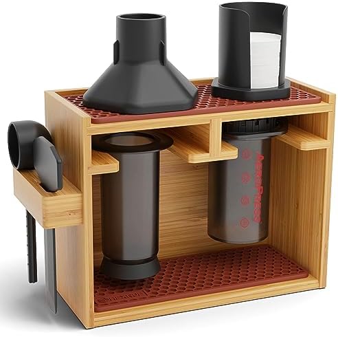 Organizer for AeroPress, Coffee Caddy Stand & Accessory Holder - Original