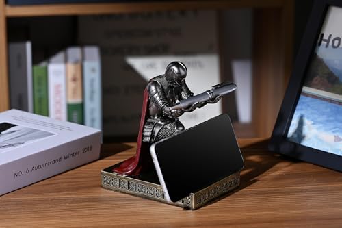 Windbreaker Soldier Knight Pen Holder Personalized Desk Accessory Iron