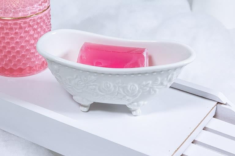 Abbott Collection, Soap Dish Bathtub, White