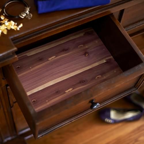 Household Essentials 2‑Pack 6-Foot Eastern Red Cedar Drawer or Closet Liner Rolls