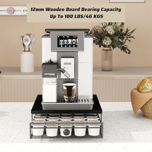 Sedegn Coffee Pod Storage Drawer: Holds 35 K-Cup Pods Coffee Pod Organizer