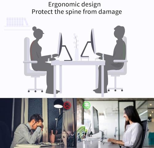 YestBuy Acrylic Monitor Stand Riser, Clear Computer Stand for Laptop, iMac, Pc, Printer, Desktop Ergonomic, Desk Riser W