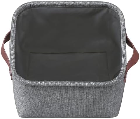 Small Fabric Storage Bins, Mini Storage Cubes, 7.8x6.7x5.9 Inch