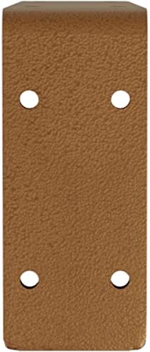 Ekena Millwork BKTM02X10X04EBHCO Steel Bracket Embrey, 2"W x 10"D x 4 3/4"H, Hammered Copper