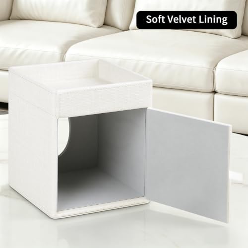 PU Leather Tissue Box Cover Square Tissue Box Holder Tissue Holder